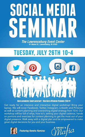 Social Media Workshop on July 26